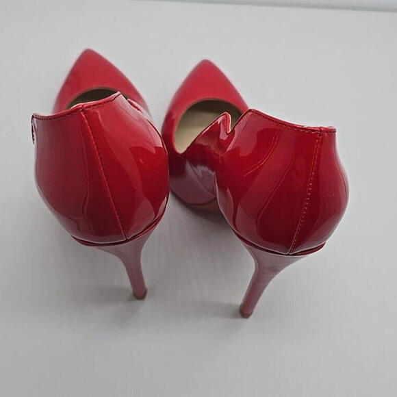 Jushee Red Heels Red Bottom Sophisticated Pointed Toe 6 - Picture 5 of 14